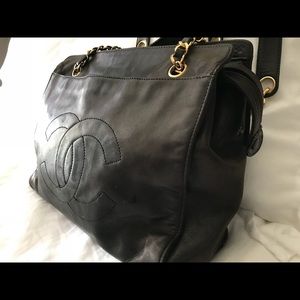 Vintage Chanel Grand Shopping Tote -Caviar leather